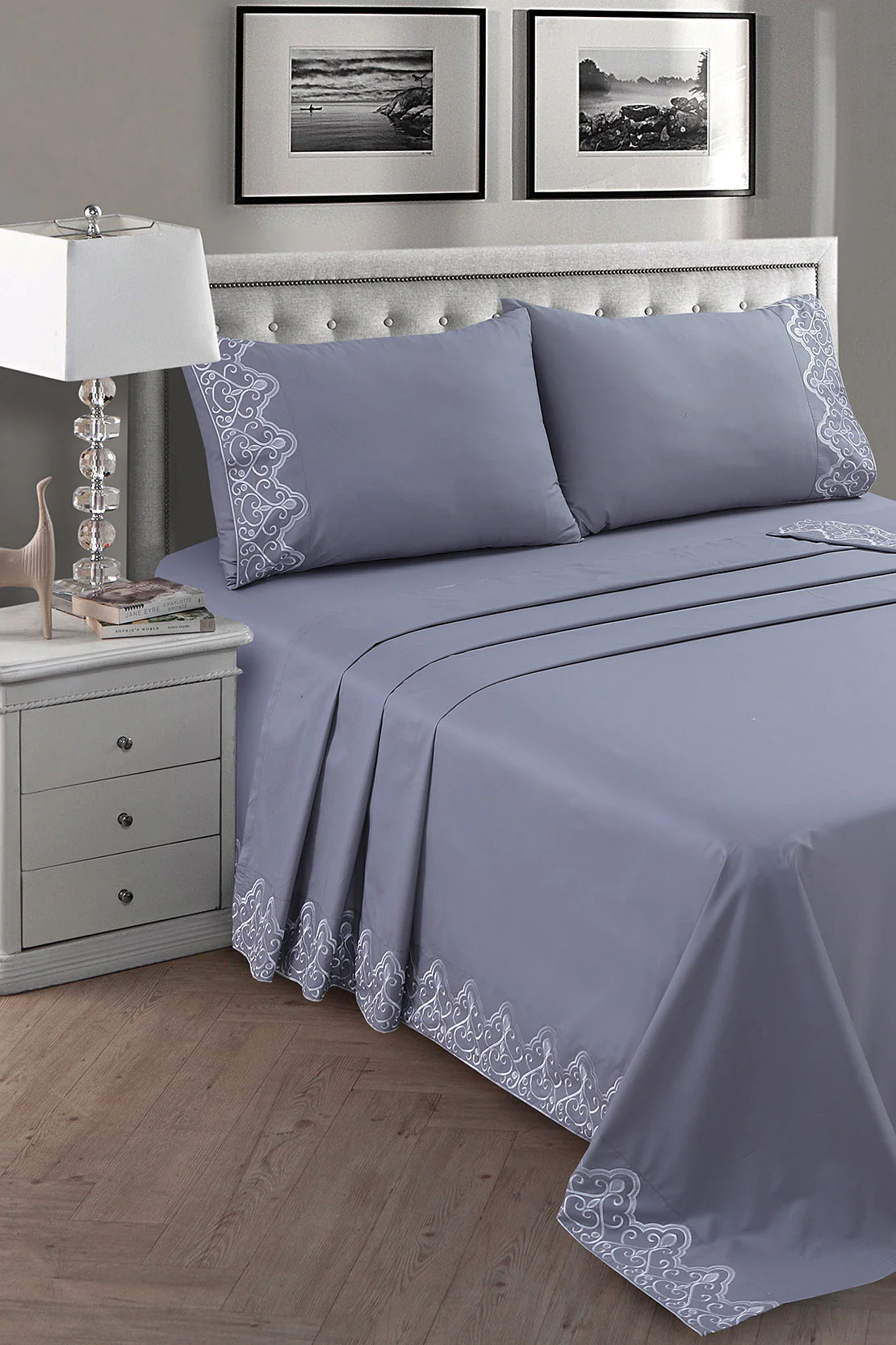 Embroidered Sheet Set