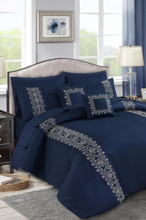 Embroidered Bed Set