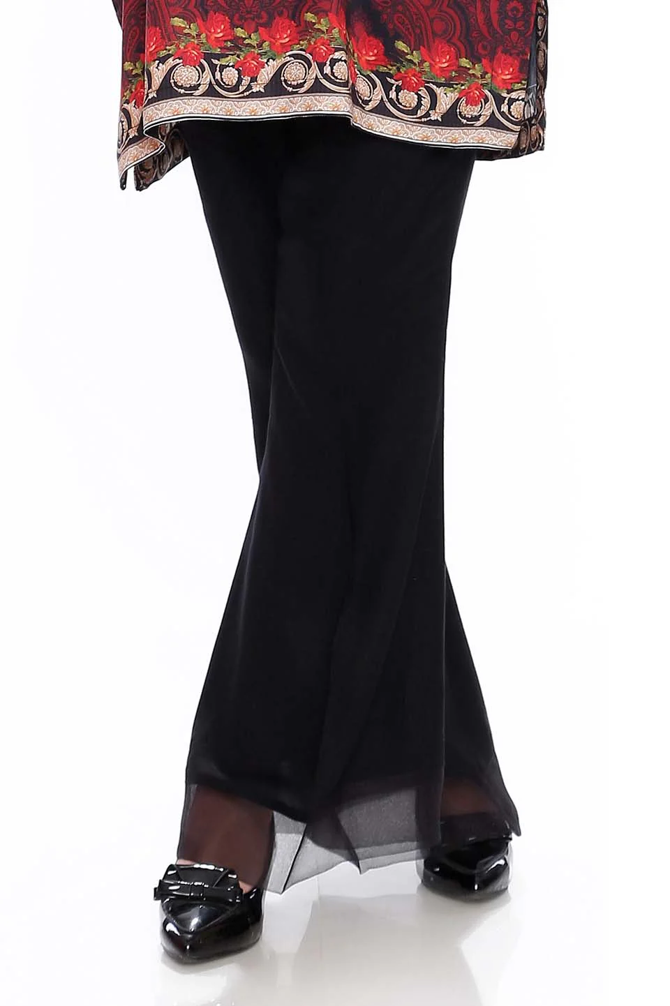 Trouser Bell-bottom - Black