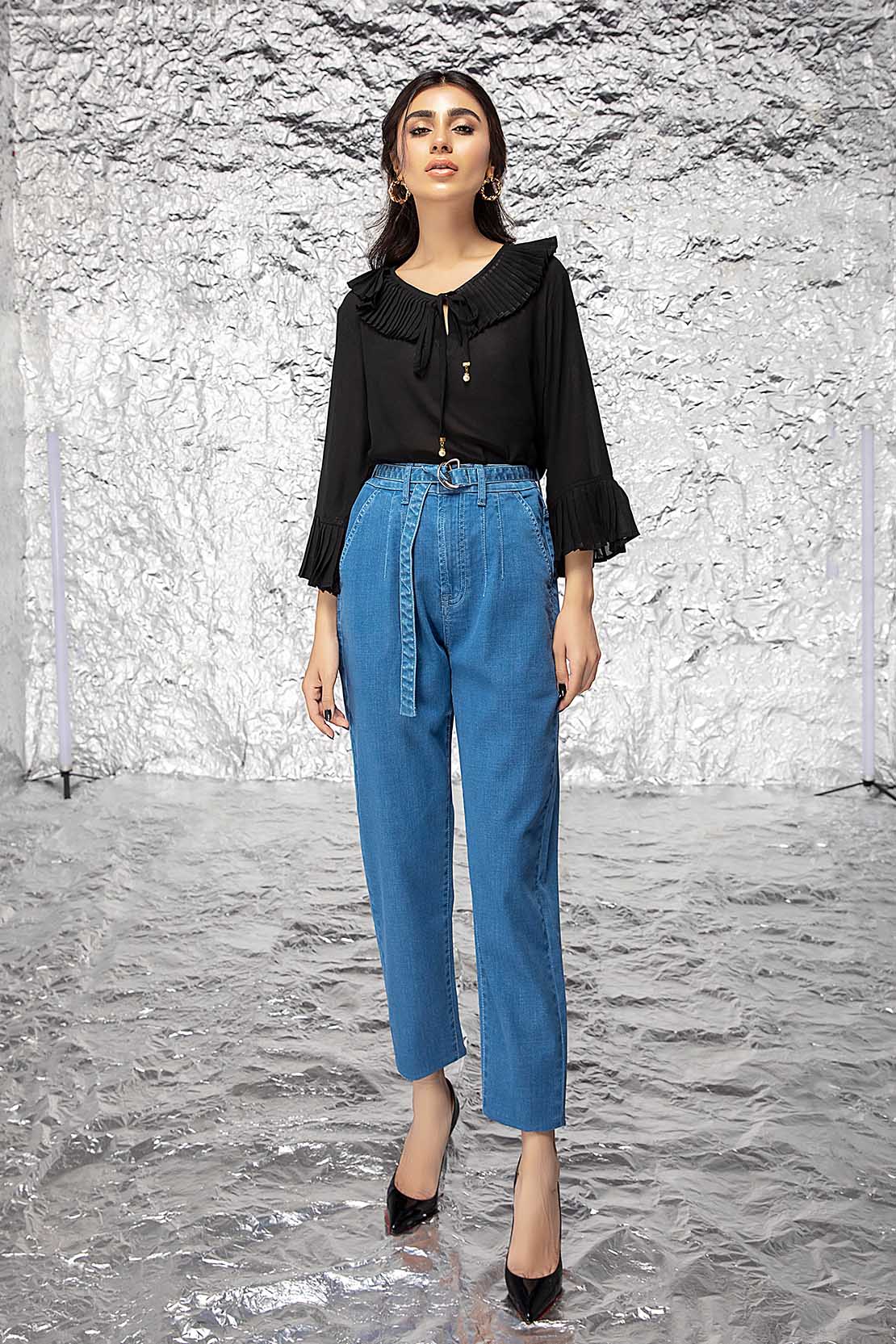 Classic Ruffled Blouse - Image 2
